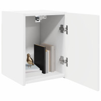 Produktbild för TV Vägghylla 2 pcs Vit 30 x 31 x 40 cm Konstruerat trä
