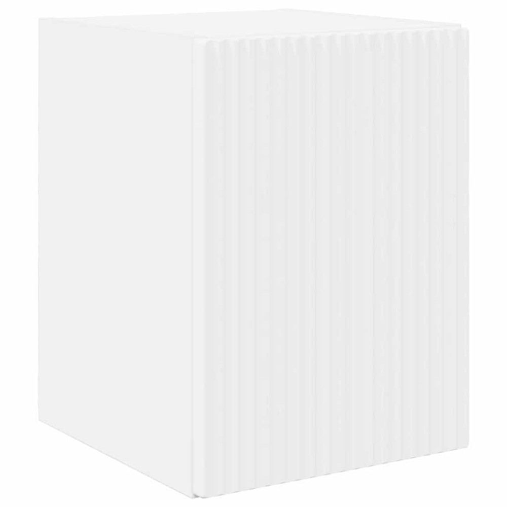 Produktbild för TV Vägghylla 2 pcs Vit 30 x 31 x 40 cm Konstruerat trä