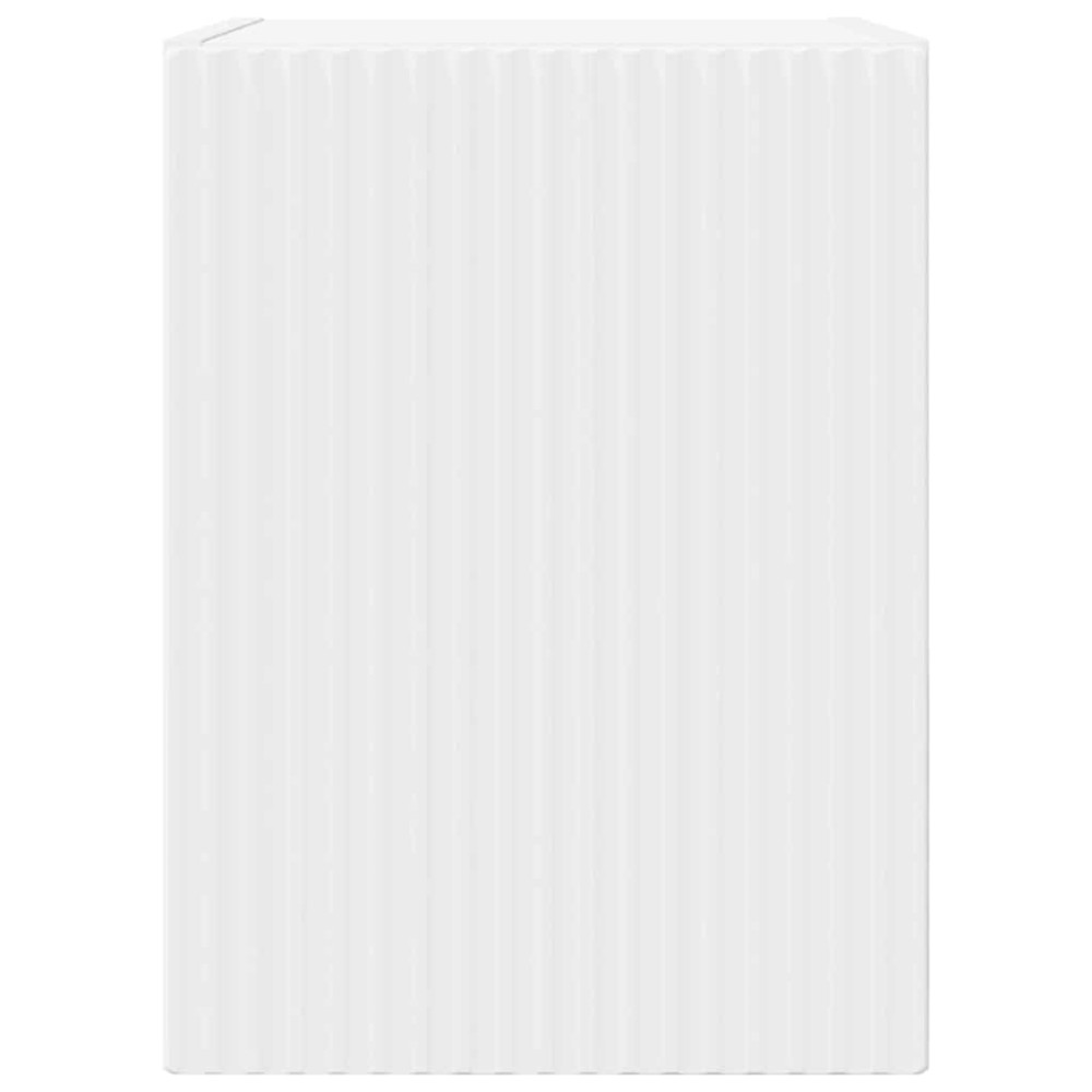 Produktbild för TV Vägghylla 2 pcs Vit 30 x 31 x 40 cm Konstruerat trä