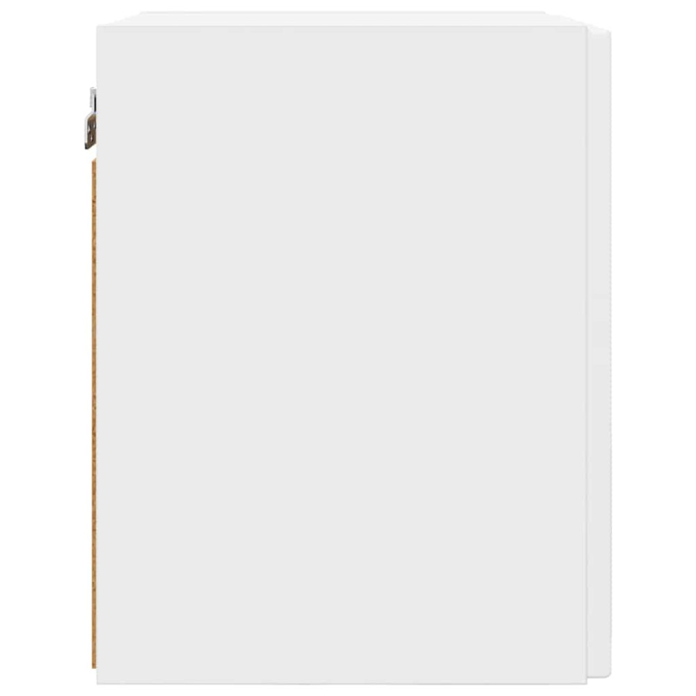 Produktbild för TV Vägghylla 2 pcs Vit 30 x 31 x 40 cm Konstruerat trä