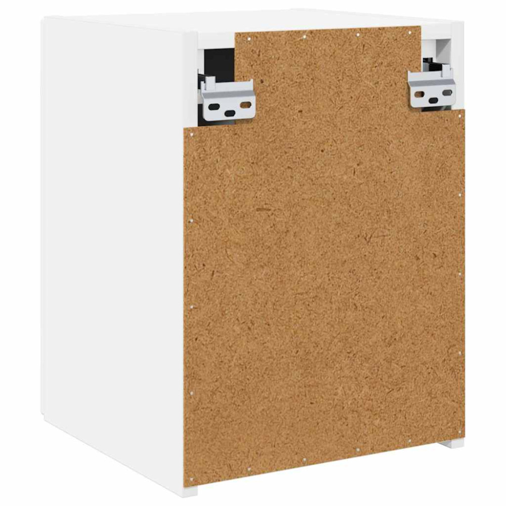 Produktbild för TV Vägghylla 2 pcs Vit 30 x 31 x 40 cm Konstruerat trä