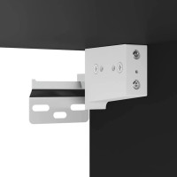 Produktbild för TV Vägghylla Väggmonterad Svart 30 x 31 x 40 cm Konstruerat trä