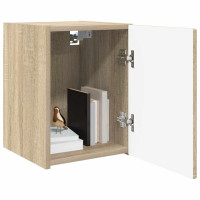 Produktbild för TV Vägghylla Sonoma 30 x 31 x 40 cm Konstruerat trä