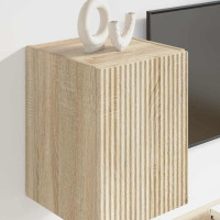 Produktbild för TV Vägghylla Sonoma 30 x 31 x 40 cm Konstruerat trä