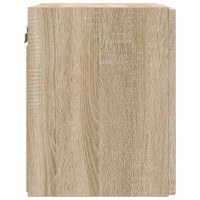 Produktbild för TV Vägghylla Sonoma 30 x 31 x 40 cm Konstruerat trä