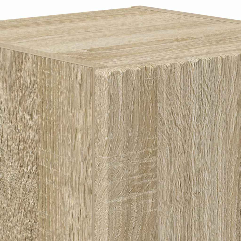 Produktbild för TV Vägghylla Sonoma 30 x 31 x 40 cm Konstruerat trä