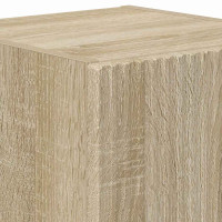 Produktbild för TV Vägghylla Sonoma 30 x 31 x 40 cm Konstruerat trä