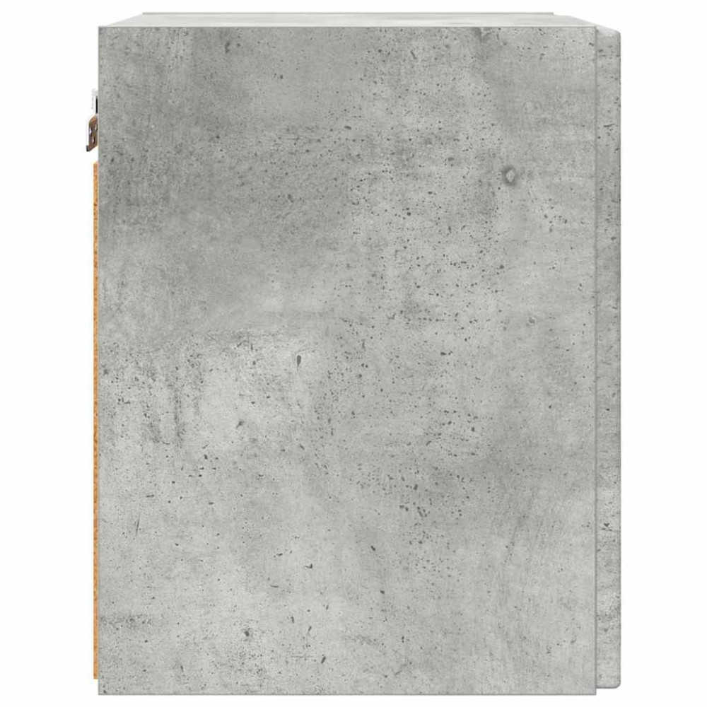 Produktbild för TV Vägghylla Betong 30 x 31 x 40 cm Konstruerat trä