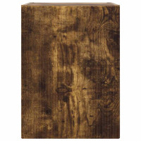 Produktbild för TV Vägghylla 2 pcs Rökt ek 30 x 31 x 40 cm Konstruerat trä
