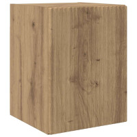 Produktbild för TV Vägghylla 30 x 31 x 40 cm Artisan Ek Konstruerat trä