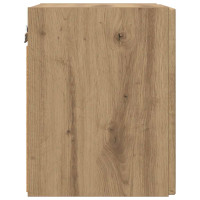 Produktbild för TV Vägghylla 30 x 31 x 40 cm Artisan Ek Konstruerat trä