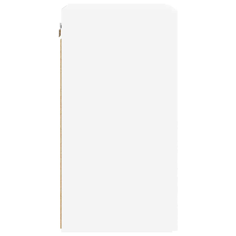 Produktbild för TV Vägghylla Väggmonterad Vit 30 x 31 x 60 cm Konstruerat trä