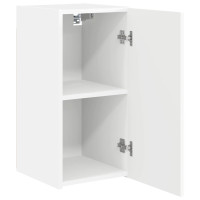 Produktbild för TV Vägghylla 2 pcs Vit 30 x 31 x 60 cm Konstruerat trä
