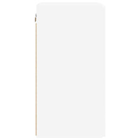 Produktbild för TV Vägghylla 2 pcs Vit 30 x 31 x 60 cm Konstruerat trä