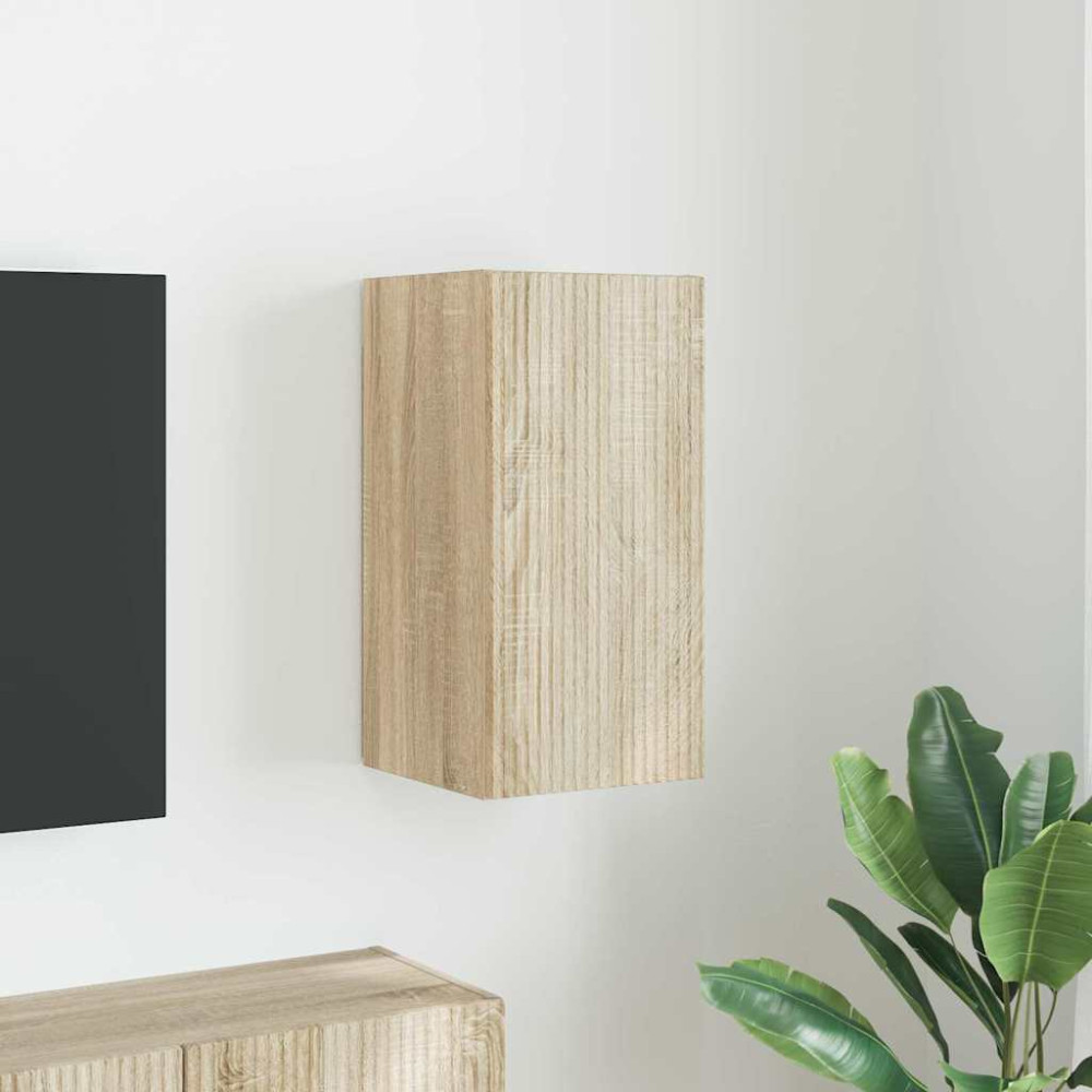 Produktbild för TV Vägghylla Sonoma 30 x 31 x 60 cm Konstruerat trä