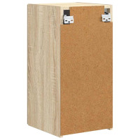 Produktbild för TV Vägghylla 2 pcs Sonoma 30 x 31 x 60 cm Konstruerat trä