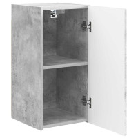 Produktbild för TV Vägghylla Betong 30 x 31 x 60 cm Konstruerat trä