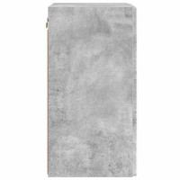 Produktbild för TV Vägghylla Betong 30 x 31 x 60 cm Konstruerat trä