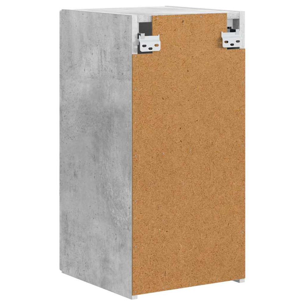 Produktbild för TV Vägghylla Betong 30 x 31 x 60 cm Konstruerat trä