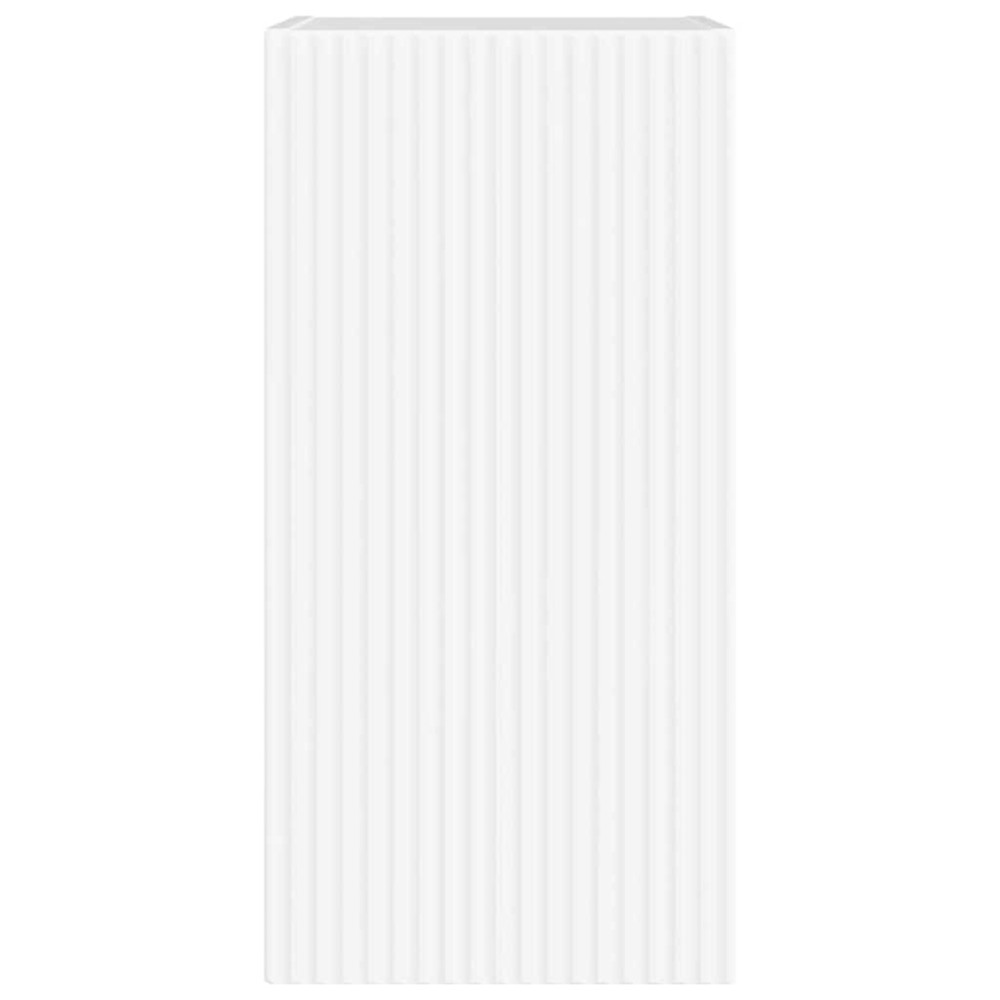Produktbild för TV Vägghylla 2 pcs Glansig Vit 30 x 31 x 60 cm Konstruerat trä