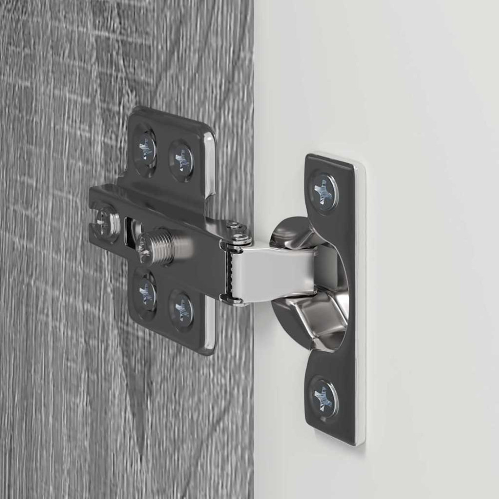 Produktbild för TV Vägghylla 2 pcs Grå Sonoma 30 x 31 x 60 cm Konstruerat trä