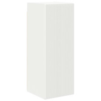 Produktbild för TV Vägghylla 2 pcs Vit 30 x 31 x 80 cm Konstruerat trä