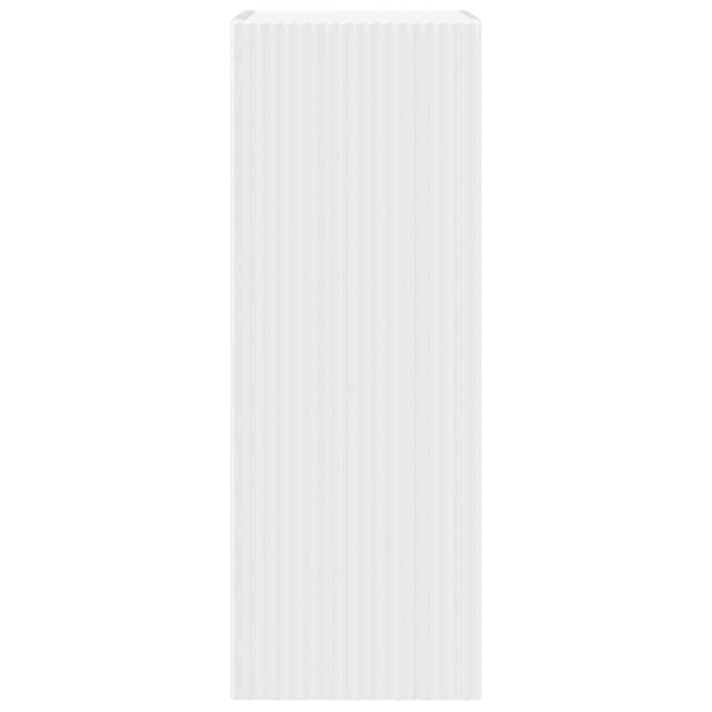 Produktbild för TV Vägghylla 2 pcs Vit 30 x 31 x 80 cm Konstruerat trä