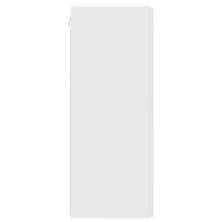 Produktbild för TV Vägghylla 2 pcs Vit 30 x 31 x 80 cm Konstruerat trä