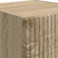 Produktbild för TV Vägghylla Sonoma 30 x 31 x 80 cm Konstruerat trä