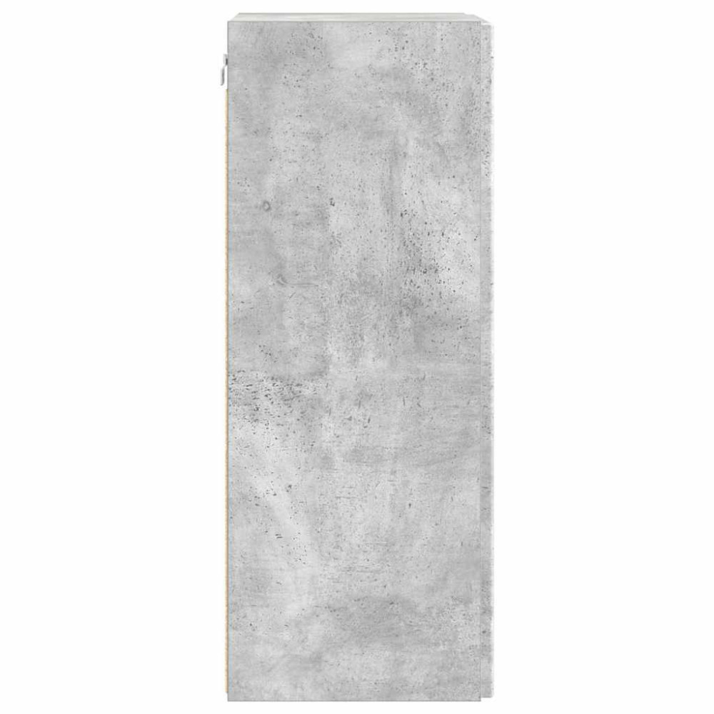 Produktbild för TV Vägghylla 2 pcs Betong 30 x 31 x 80 cm Konstruerat trä