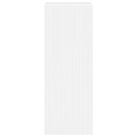 Produktbild för TV Vägghylla 2 pcs Glansig Vit 30 x 31 x 80 cm Konstruerat trä