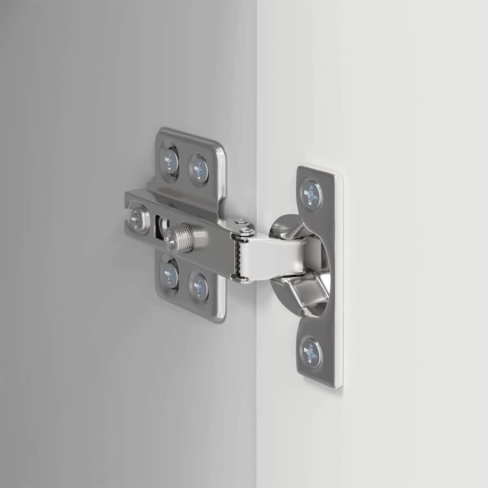 Produktbild för TV Vägghylla 2 pcs Vit 30 x 31 x 100 cm Konstruerat trä