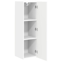 Produktbild för TV Vägghylla 2 pcs Vit 30 x 31 x 100 cm Konstruerat trä