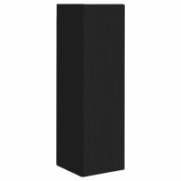Produktbild för TV Vägghylla Svart 30 x 31 x 100 cm Konstruerat trä