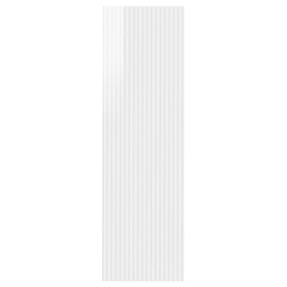 Produktbild för TV Vägghylla 2 pcs Glansig Vit 30 x 31 x 100 cm Konstruerat trä