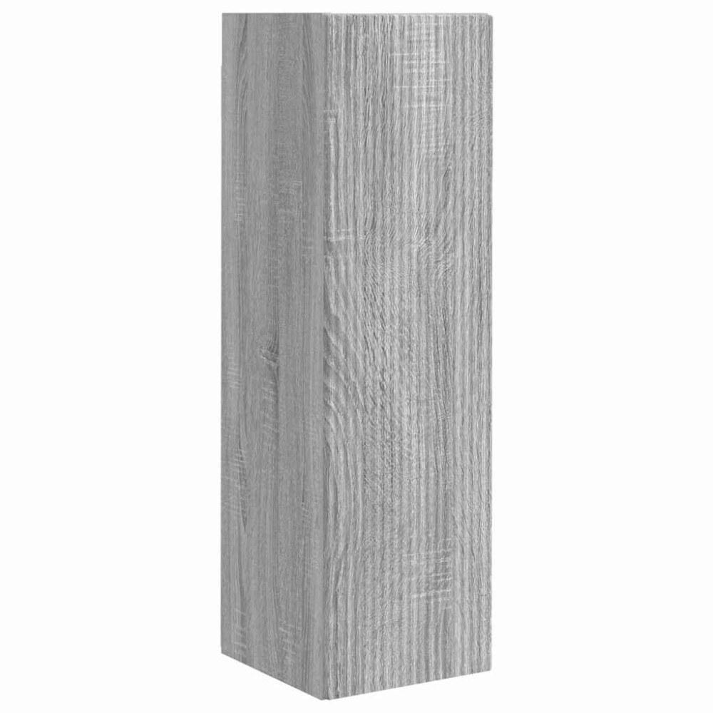 Produktbild för TV Vägghylla Grå Sonoma 30 x 31 x 100 cm Konstruerat trä