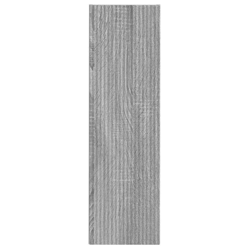 Produktbild för TV Vägghylla Grå Sonoma 30 x 31 x 100 cm Konstruerat trä