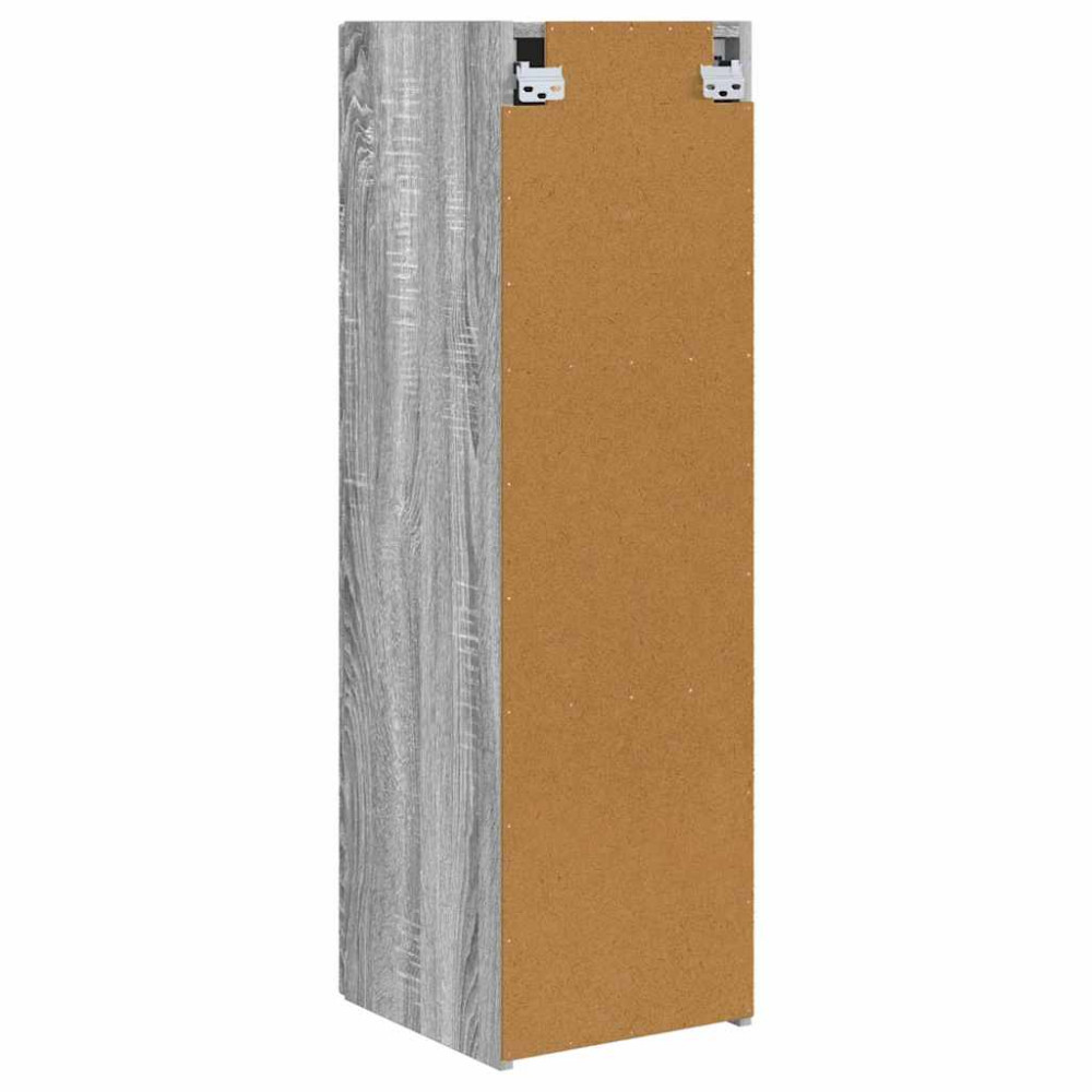 Produktbild för TV Vägghylla Grå Sonoma 30 x 31 x 100 cm Konstruerat trä