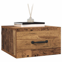 Produktbild för Nattduksbord Gammalt trä 35 x 35 x 20 cm Konstruerat trä