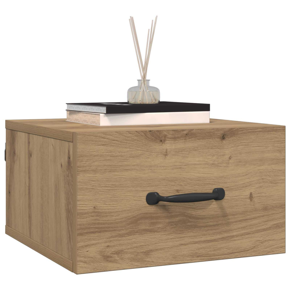 Produktbild för Nattduksbord Artisan Ek 35 x 35 x 20 cm Konstruerat trä