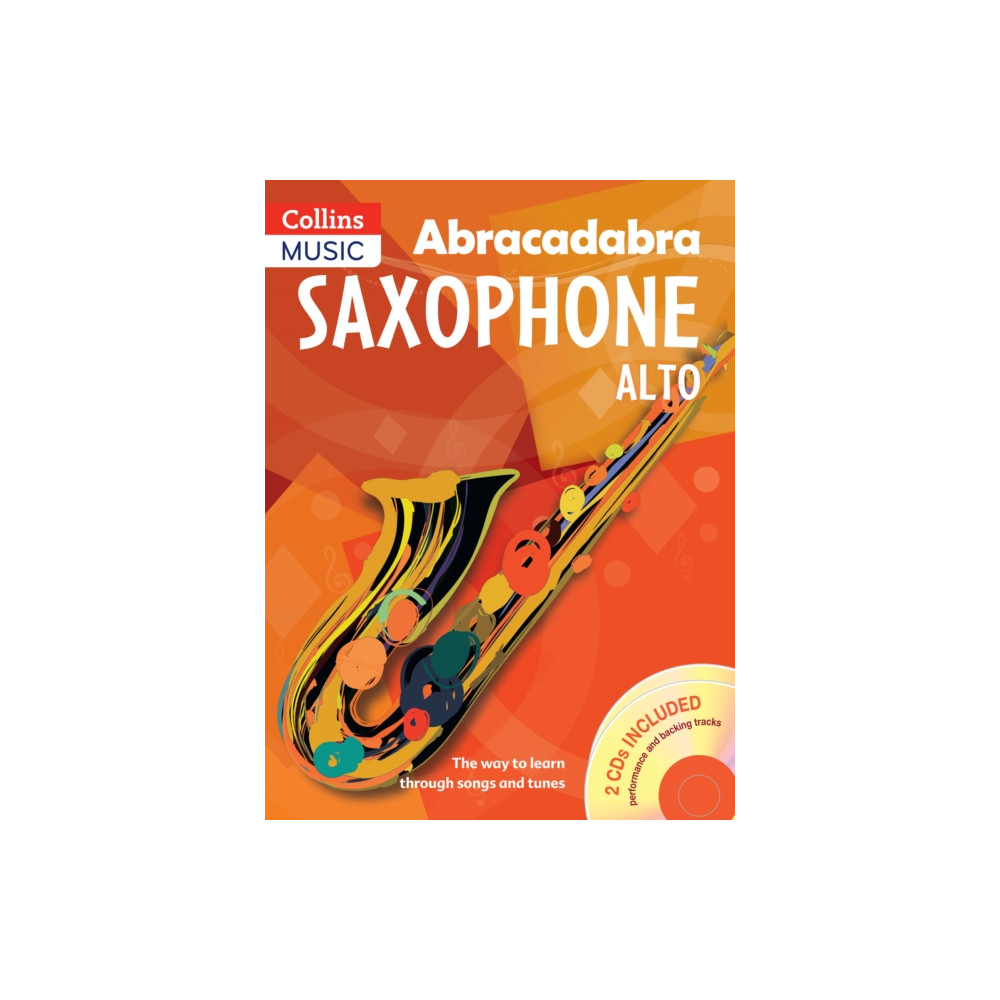 Produktbild för Abracadabra Saxophone (Pupil's book + Download) (häftad, eng)