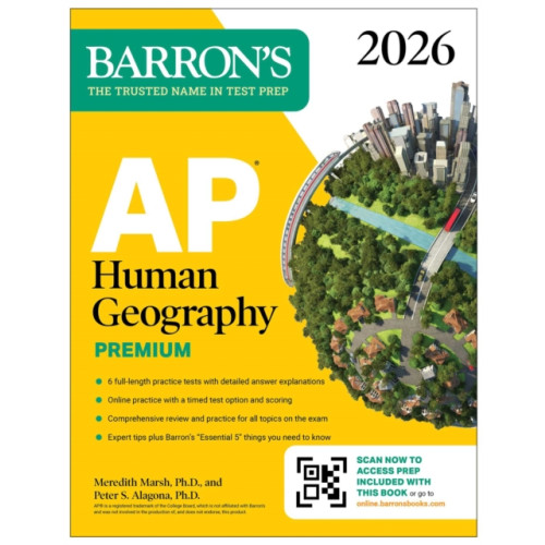 Kaplan Publishing AP Human Geography Premium, 2026: Prep Book with 6 Practice Tests+ Comprehensive Review + Online Practice (häftad, eng)