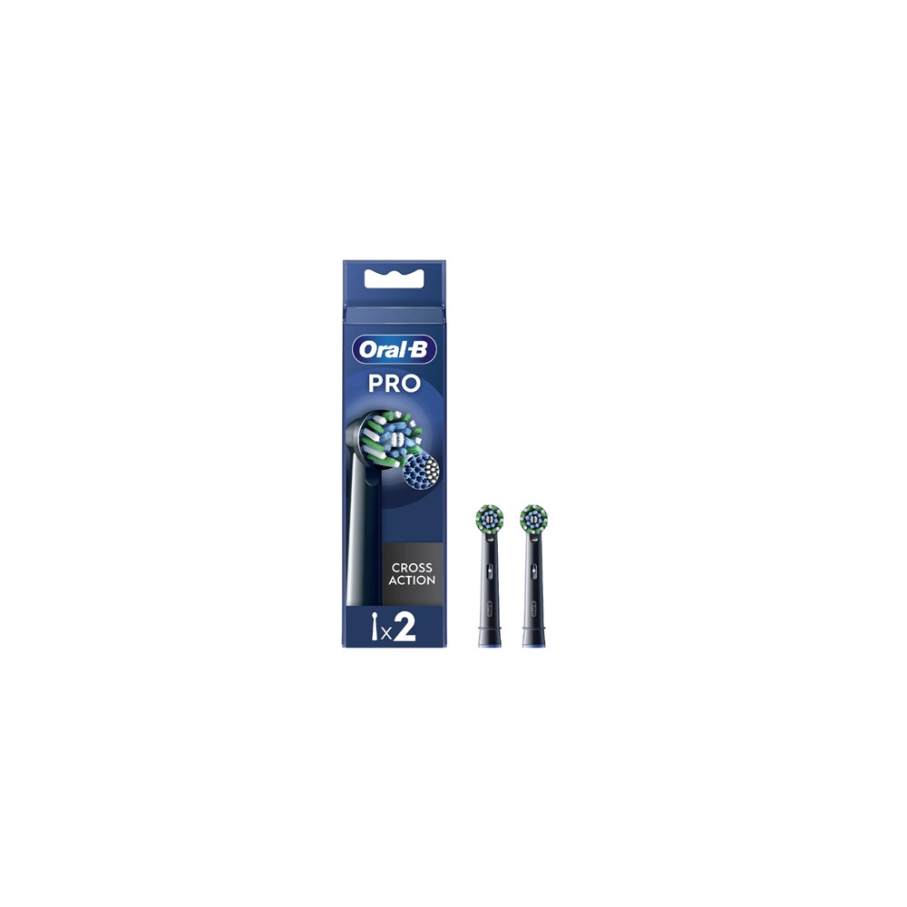 Produktbild för Oral-B borstinsatser Pro Cross Action 4-pack svart (EB50BRX-...
