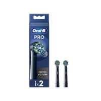 Produktbild för Oral-B borstinsatser Pro Cross Action 4-pack svart (EB50BRX-...