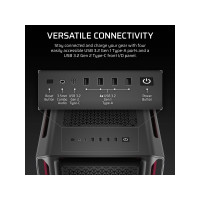 Produktbild för CORSAIR iCUE LINK 5000T LX RGB - mid tower - utökad ATX
