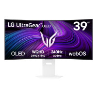 Produktbild för LG UltraGear 39GX90SA-W - OLED-monitor - böjd - 39" - HDR
