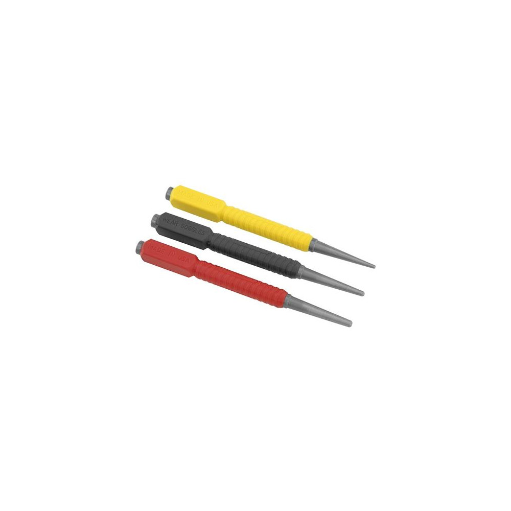 Produktbild för Stanley 0-58-930, Punsset, Stål, Svart, Röd, Gul, 102 mm, 3...