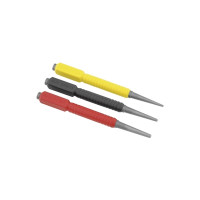 Produktbild för Stanley 0-58-930, Punsset, Stål, Svart, Röd, Gul, 102 mm, 3...