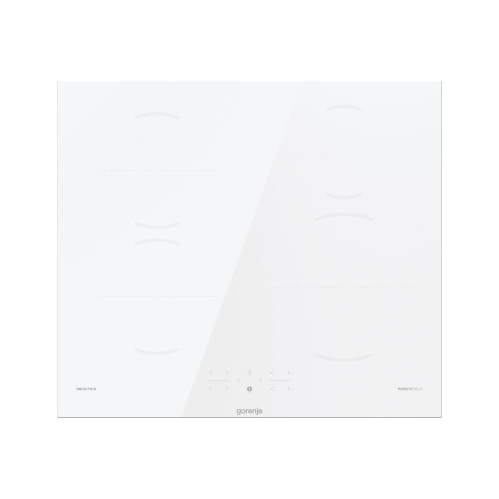 Produktbild för Gorenje G400 GI6401WSC induktionshäll - 60 cm - vit - ramlös