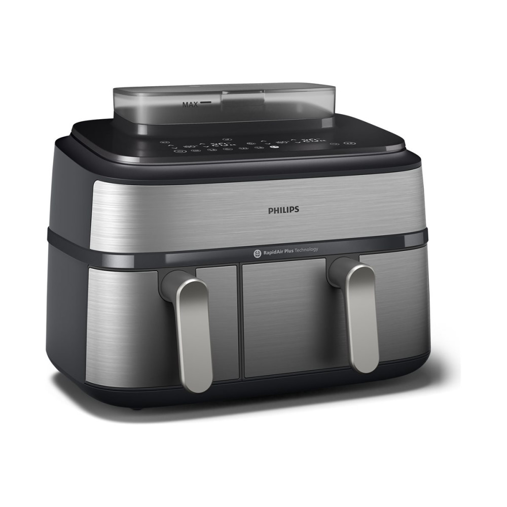Produktbild för Philips 5000 Series NA555 - dubbel luftfritös - silver